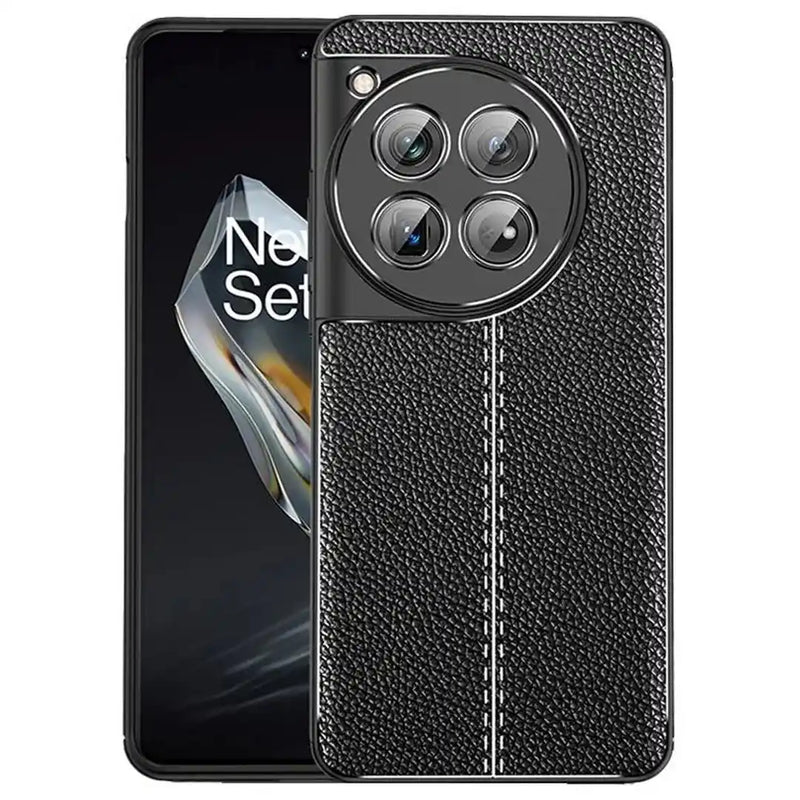 Elegant Textured - Mobile Back Cover for OnePlus 12R 5G - 6.78 Inches
