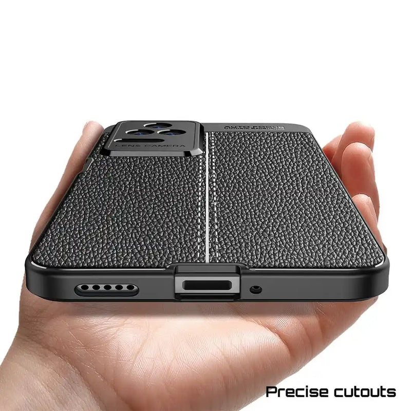 Elegant Textured - Mobile Back Cover for Poco F4 5G - 6.67 Inches