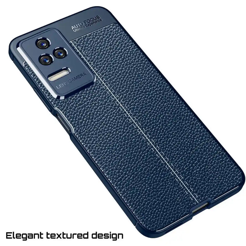 Elegant Textured - Mobile Back Cover for Poco F4 5G - 6.67 Inches