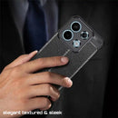 Elegant Textured Back Cover for Poco X6 5G (6.67") | Elegant Case | Light Weight Case | Premium Case