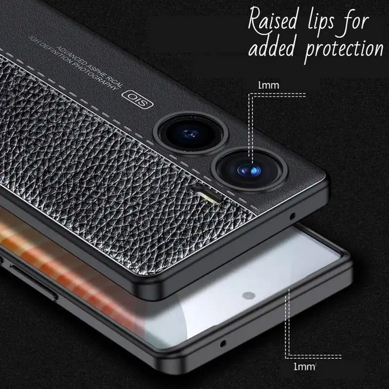 Elegant Textured - Mobile Back Cover for Vivo V29E 5G - 6.78 Inches