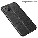 Elegant Textured - Mobile Back Cover for iPhone 14 Plus - 6.7 Inches