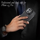 Elegant Textured - Mobile Back Cover for iPhone 15 Pro - 6.1 Inches