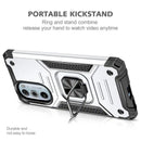 Flash Robot Back Cover for Motorola Moto Edge 30 Pro 5G (6.7") | Shockproof Case | Ring Holder Case | Traveller Case
