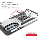 Flash Robot Back Cover for Motorola Moto Edge 30 Pro 5G (6.7") | Shockproof Case | Ring Holder Case | Traveller Case