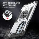 Flash Robot Back Cover for Motorola Moto Edge 30 Pro 5G (6.7") | Shockproof Case | Ring Holder Case | Traveller Case