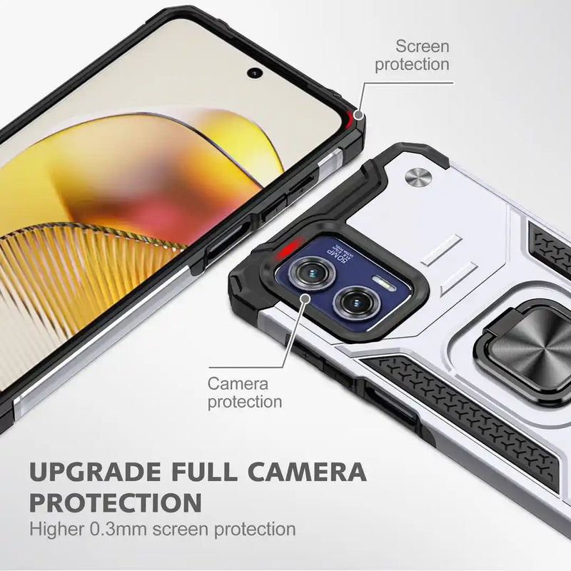 Flash Robot - Mobile Back Cover for Motorola Moto G73 5G - 6.5 Inches - (INR 299 for prepaid order only)