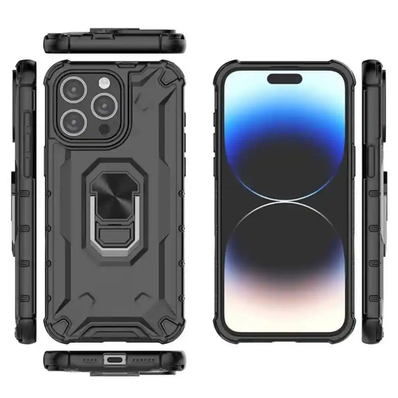 Frosted Robot -  Back Case for iPhone 15 Pro - 6.1 Inches - (INR 299 For Prepaid Orders Only)