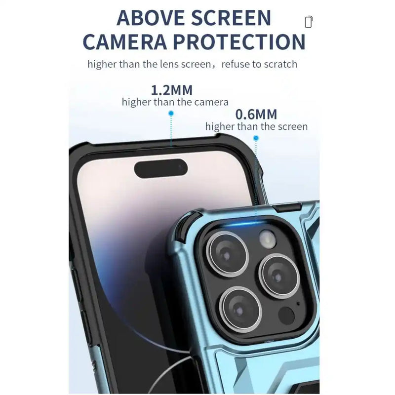 Frosted Robot -  Back Case for iPhone 15 Pro - 6.1 Inches - (INR 299 For Prepaid Orders Only)