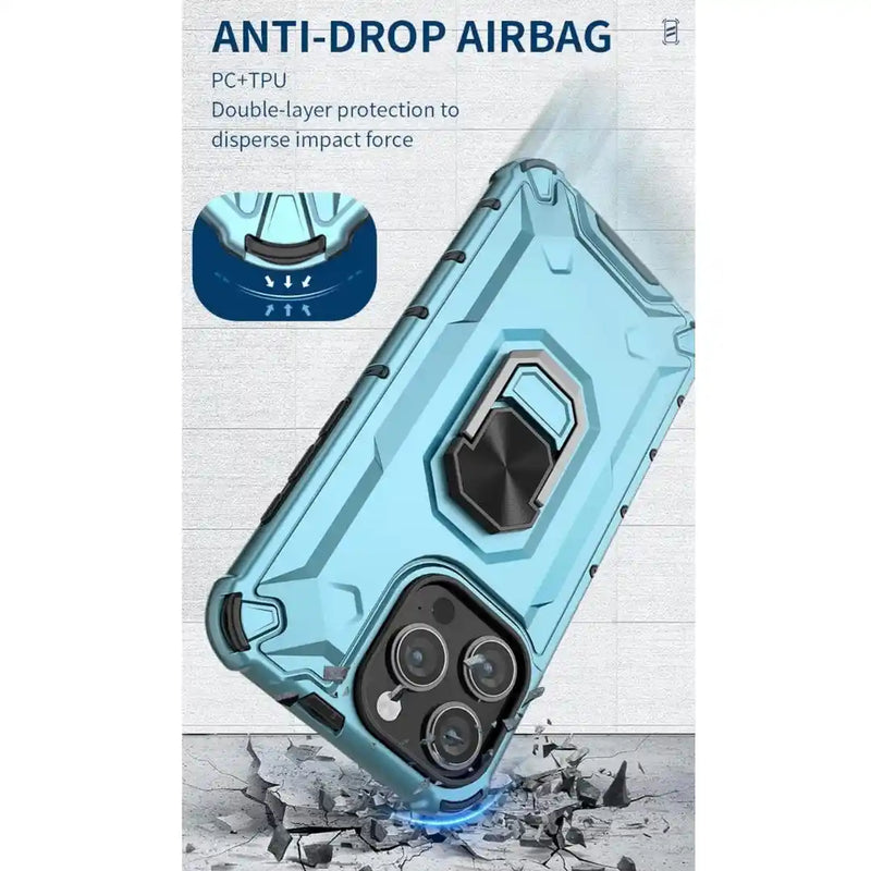 Frosted Robot -  Back Case for iPhone 15 Pro - 6.1 Inches - (INR 299 For Prepaid Orders Only)