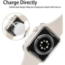 GLASSnCOVER - Silicone Sports Case for Apple Watch Series 7 - Clear