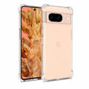 nPlusOne clear TPU back cover fitted on Google Pixel 8 5G