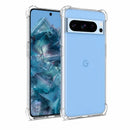 nPlusOne clear TPU back cover fitted on Google Pixel 8 Pro 5G