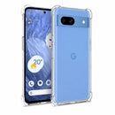 nPlusOne clear TPU back cover fitted on Google Pixel 8A 5G