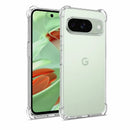 nPlusOne clear TPU back cover fitted on Google Pixel 9 5G