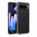 nPlusOne clear TPU back cover fitted on Google Pixel 9 Pro XL 5G
