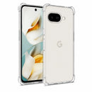 nPlusOne clear TPU back cover fitted on Google Pixel 9A 5G