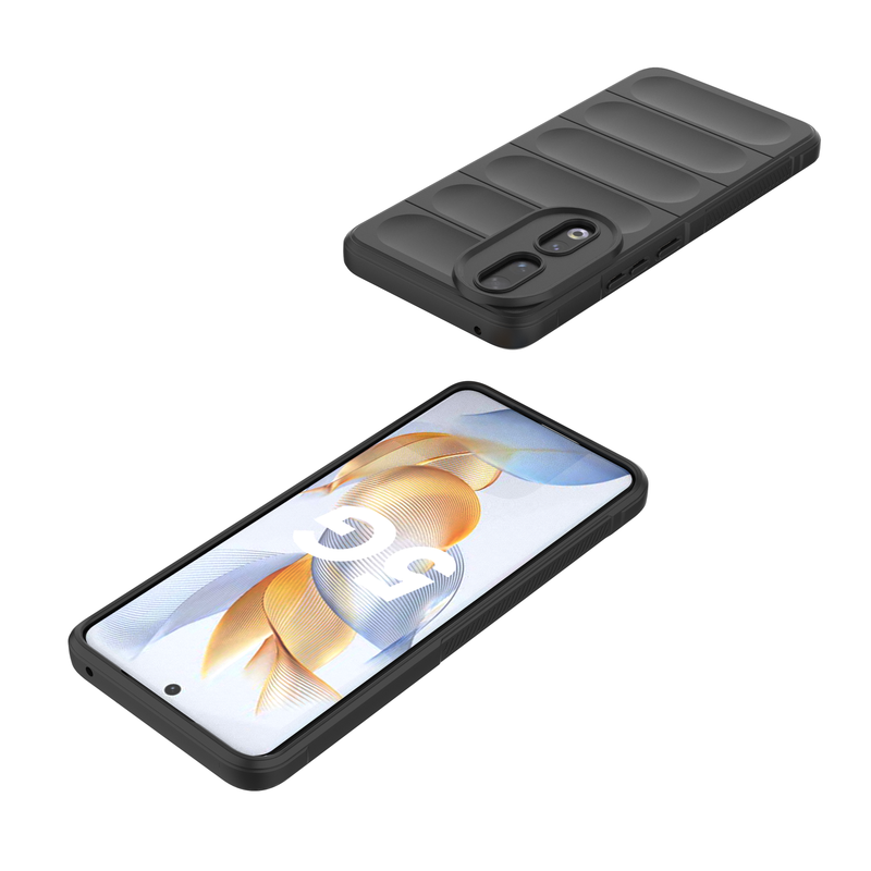 Shield Silicone - Mobile Back Cover for Honor 90 5G - 6.7 Inches - (INR 159 Only for prepaid orders)