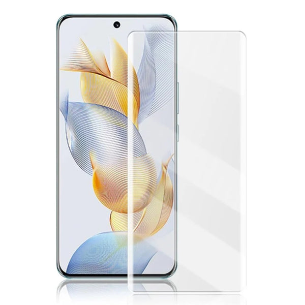 nPlusOne - UV Full Glue Tempered Glass for Honor 90 5G - 6.7 Inches