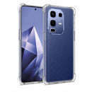 nPlusOne clear TPU back cover fitted on Infinix Note 50S 5G