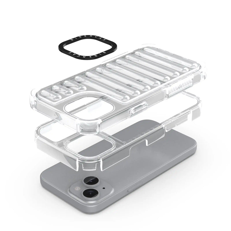 nPlusOne - Bumper Track Mobile Case for iPhone 15 - 6.1 Inches