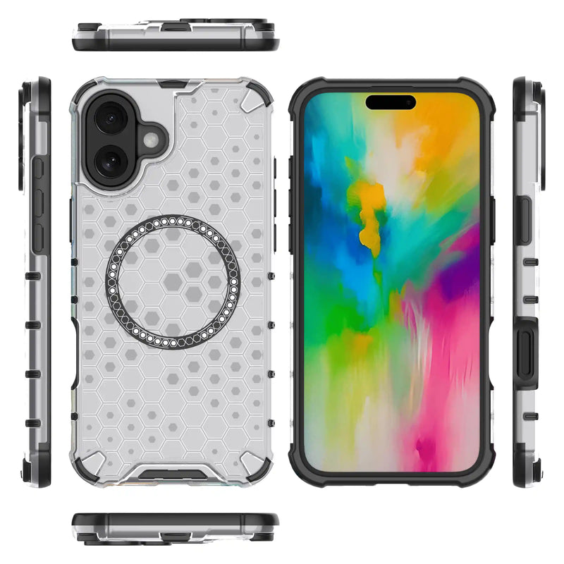 Classic Armour - (Wireless Charging) Back Case for iPhone 16 Plus - 6.7 Inches