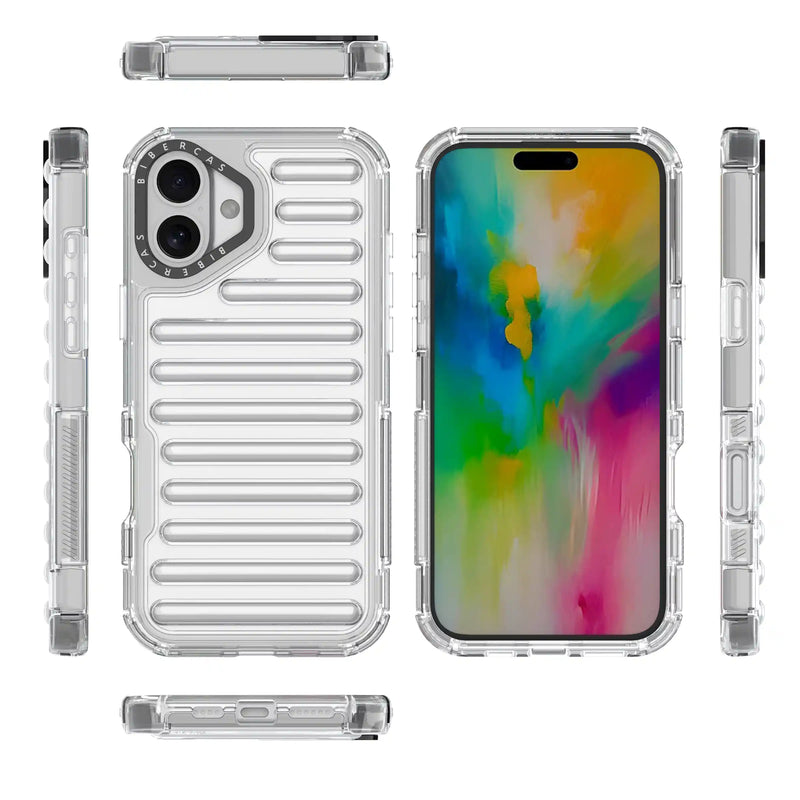 Bumper Track - Back Case for iPhone 16 Plus - 6.7 Inches