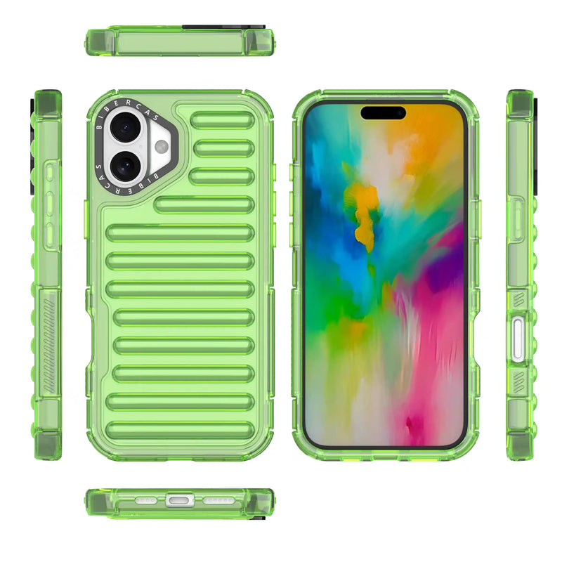 Bumper Track - Back Case for iPhone 16 Plus - 6.7 Inches