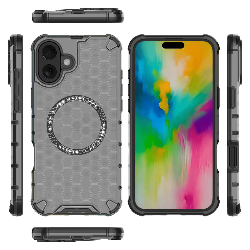 Classic Armour - (Wireless Charging) Back Case for iPhone 16 Plus - 6.7 Inches