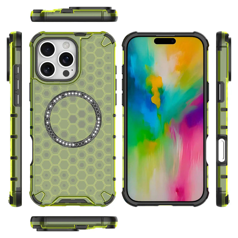 Classic Armour - (Wireless Charging) Back Case for iPhone 16 Pro Max - 6.9 Inches