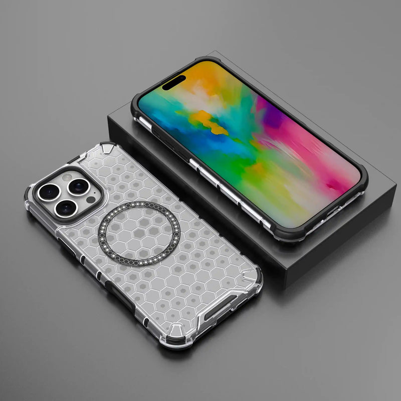 Classic Armour - (Wireless Charging) Back Case for iPhone 16 Pro Max - 6.9 Inches