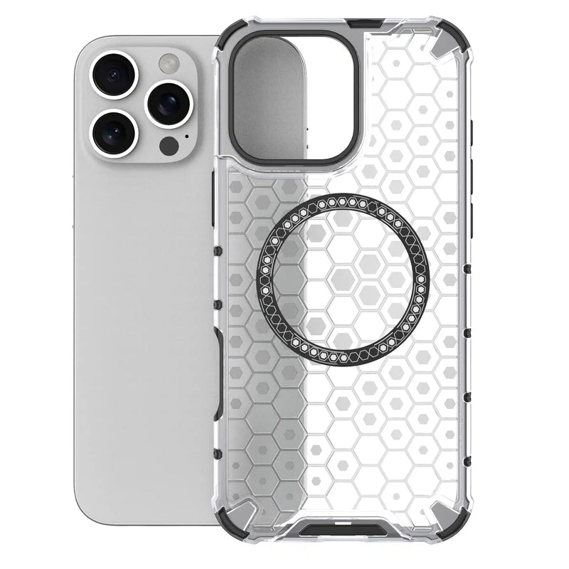 Classic Armour - (Wireless Charging) Back Case for iPhone 16 Pro Max - 6.9 Inches