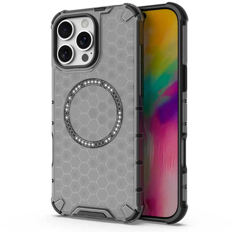 Classic Armour - (Wireless Charging) Back Case for iPhone 16 Pro Max - 6.9 Inches