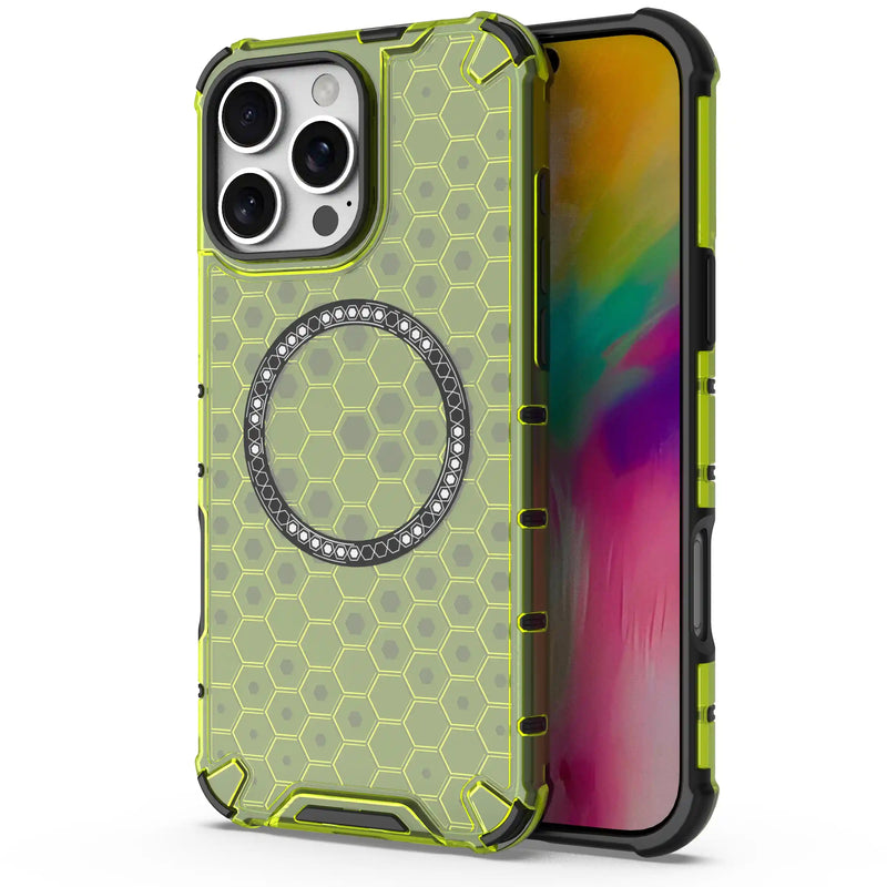 Classic Armour - (Wireless Charging) Back Case for iPhone 16 Pro Max - 6.9 Inches