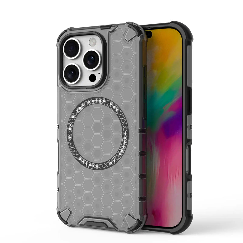 Classic Armour - (Wireless Charging) Back Case for iPhone 16 Pro - 6.3 Inches