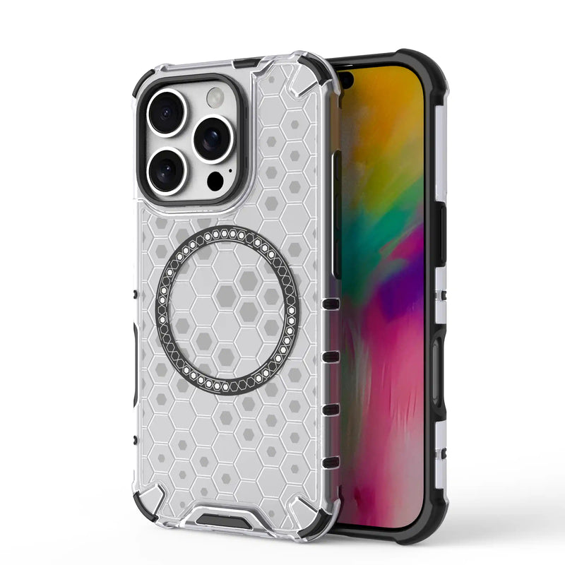 Classic Armour - (Wireless Charging) Back Case for iPhone 16 Pro - 6.3 Inches