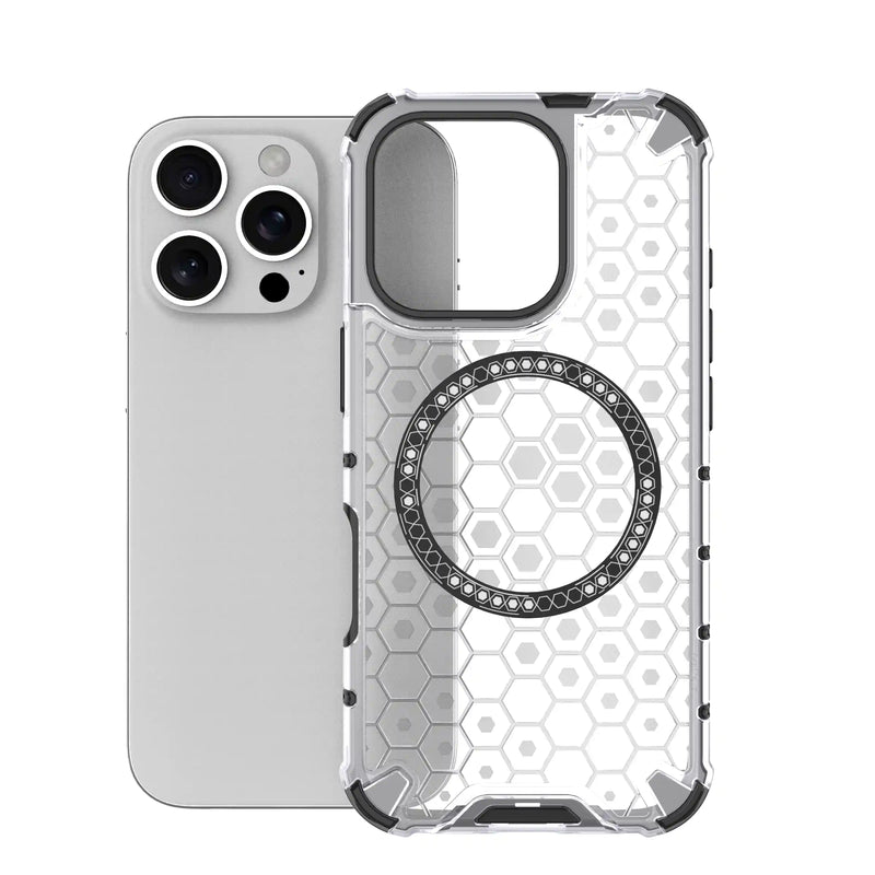 Classic Armour - (Wireless Charging) Back Case for iPhone 16 Pro - 6.3 Inches