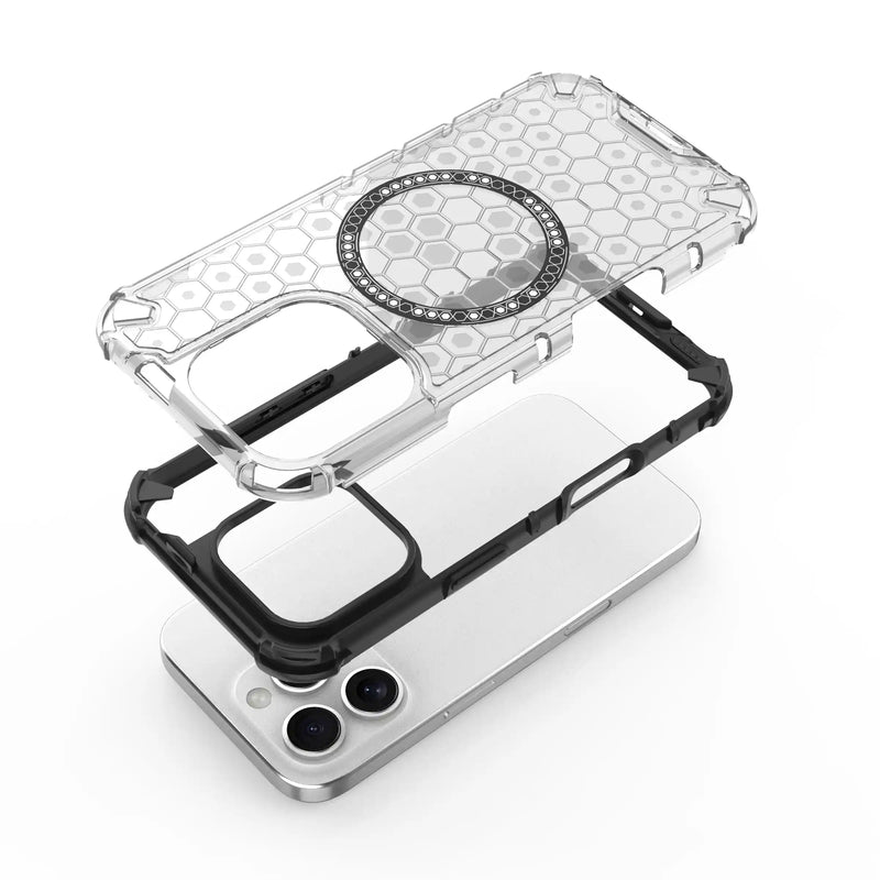 Classic Armour - (Wireless Charging) Mobile Back Cover for iPhone 16 Pro - 6.3 Inches