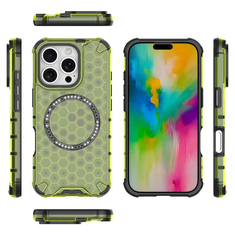 Classic Armour - (Wireless Charging) Back Case for iPhone 16 Pro - 6.3 Inches