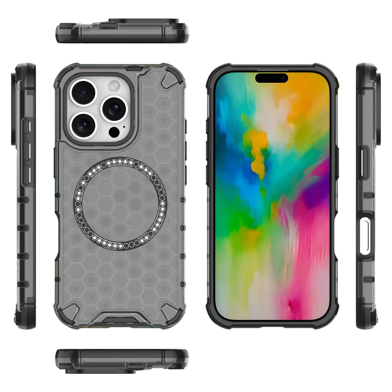 Classic Armour - (Wireless Charging) Back Case for iPhone 16 Pro - 6.3 Inches