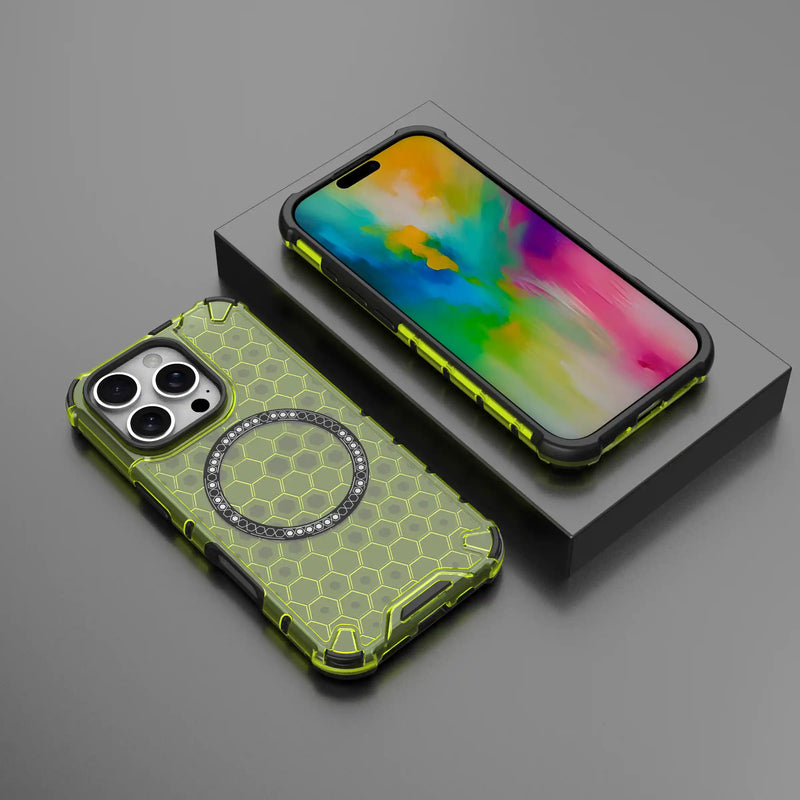 Classic Armour - (Wireless Charging) Back Case for iPhone 16 Pro - 6.3 Inches