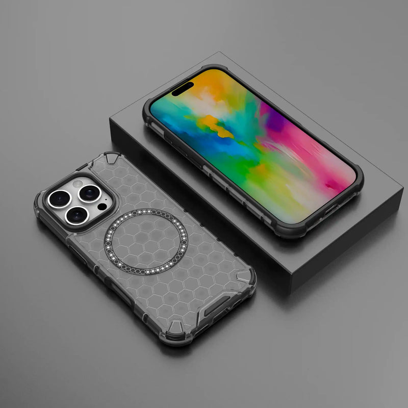 Classic Armour - (Wireless Charging) Back Case for iPhone 16 Pro - 6.3 Inches