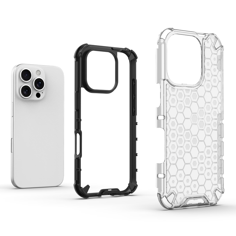 Classic Armour - Mobile Back Cover for iPhone 16 Pro - 6.3 Inches