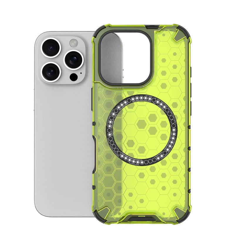 Classic Armour - (Wireless Charging) Back Case for iPhone 16 Pro - 6.3 Inches