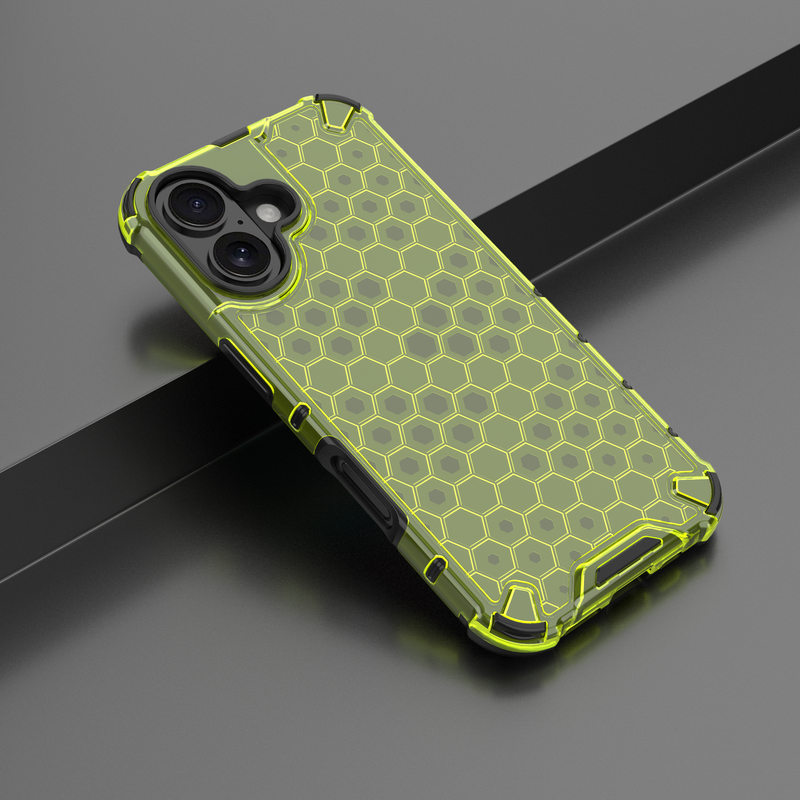 Classic Armour - Back  Cover for iPhone 16 - 6.1 Inches