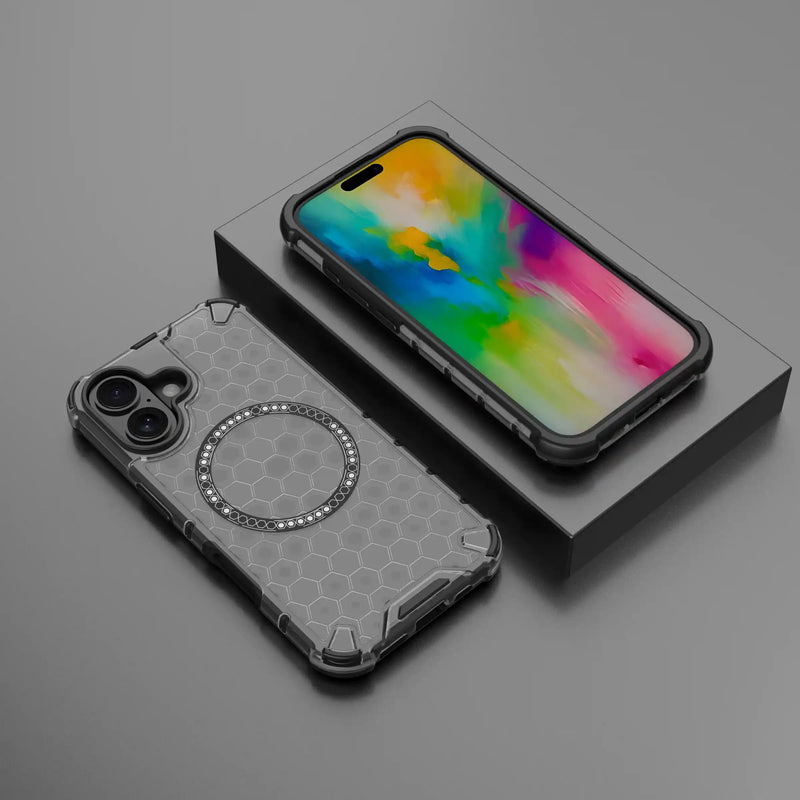 Classic Armour - (Wireless Charging) Back Case for iPhone 16 - 6.1 Inches