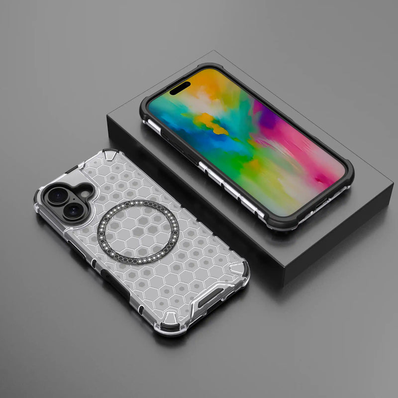 Classic Armour - (Wireless Charging) Back Case for iPhone 16 - 6.1 Inches