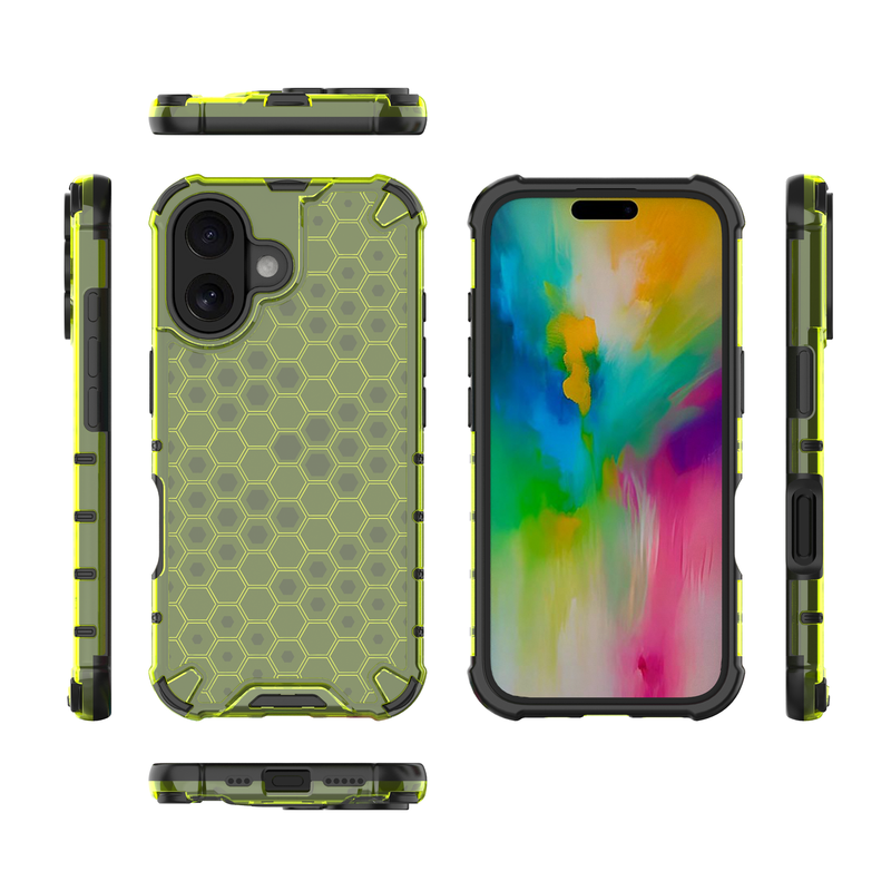 Classic Armour - Back  Cover for iPhone 16 - 6.1 Inches