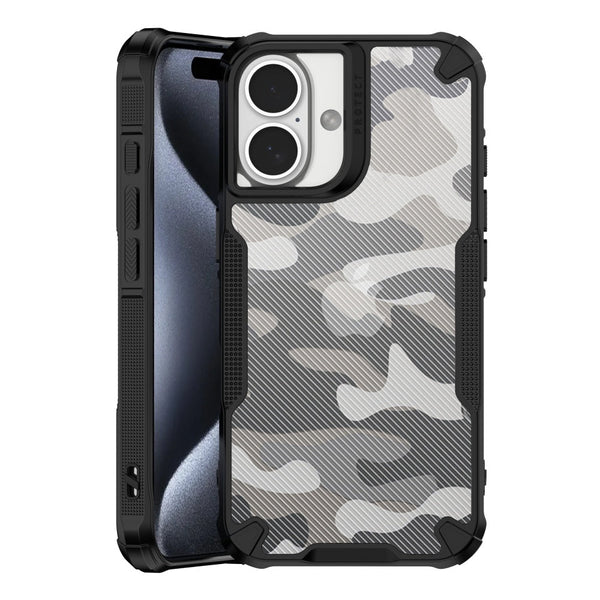 Camo Armour - Back Case for iPhone 16 - 6.1 Inches