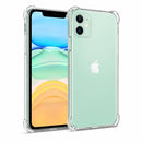 nPlusOne clear TPU back cover fitted on iPhone 11 4G